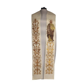 Étole brodée à l'effigie de saint Joseph (4)