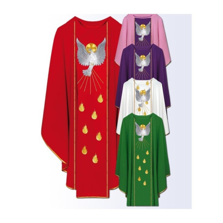 Chasuble avec Saint-Esprit