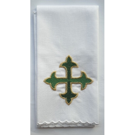 Purificateur - croix verte - 100% coton.