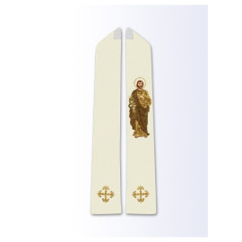 Étole à l'effigie de saint Joseph