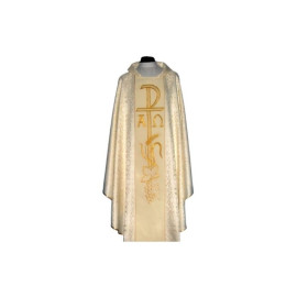 Chasuble avec ceinture brodée sur ordinateur