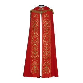 IHS rouge chape + étole