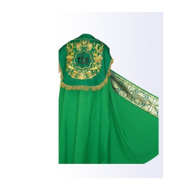 chape verte + étole