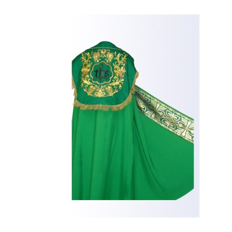 chape verte + étole
