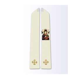 Étole avec l'image de Notre-Dame du Perpétuel Secours