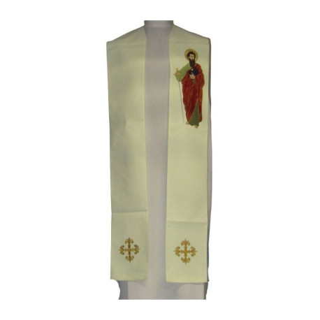 Étole à l'effigie de saint Paul