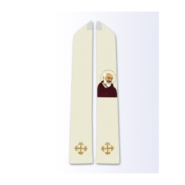 Étole avec l'image de Padre Pio