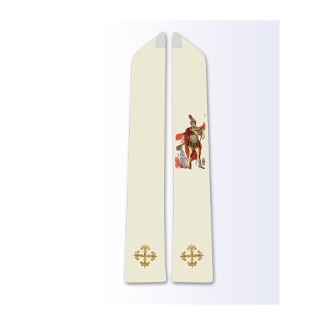 Étole à l'effigie de Saint Florian