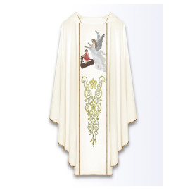 Chasuble avec l'image de l'ange gardien