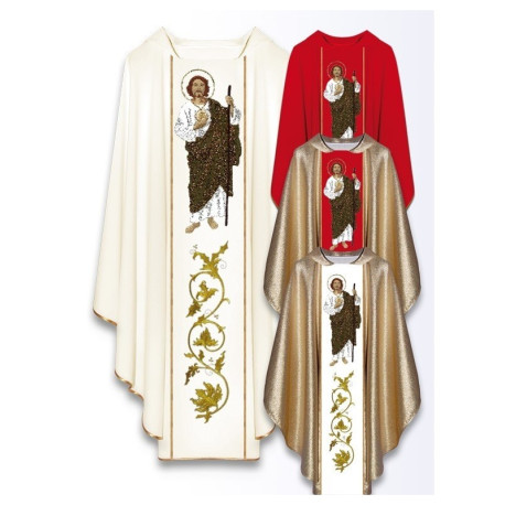 Chasuble avec l'image de St. Jude Thaddeus