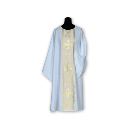 Ceinture et étole en or blanc Dalmatic