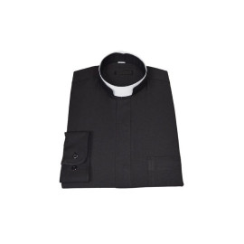 Chemise romaine avec boutons de manchette - avec col