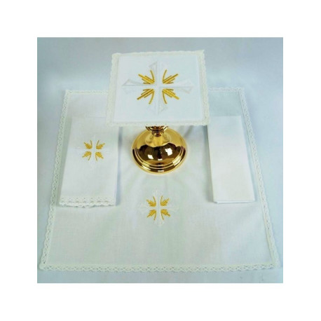 Set de linge de calice (J)