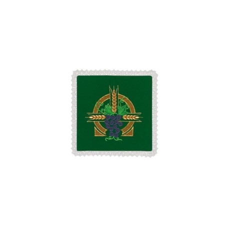 Calice pall vert épis + raisins
