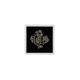 Calice pall IHS noir