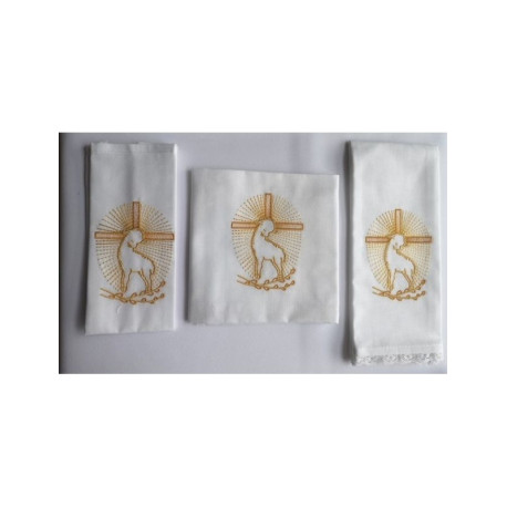 Set de linge de calice pour Pâques - 384