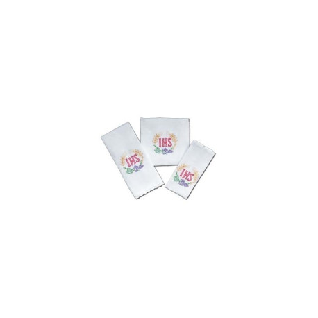 Set de linge de calice IHS - 386
