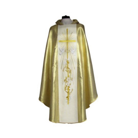 Chasuble de mariage - couleur or