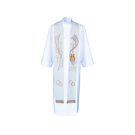 Étole de mariage brodée (1)