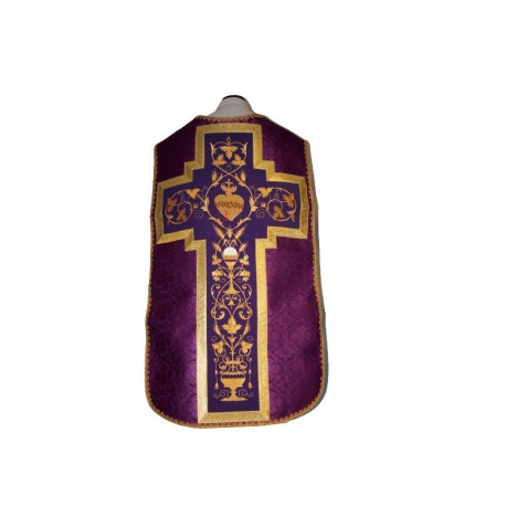 Chasuble romaine - cœur, calice (51)
