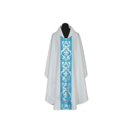 Chasuble mariale brodée (18A)