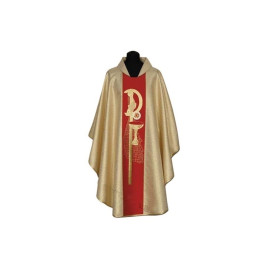 Chasuble brodée en or (35A)