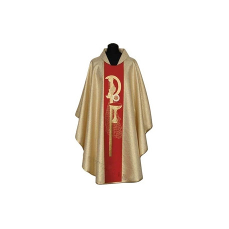 Chasuble brodée en or (35A)