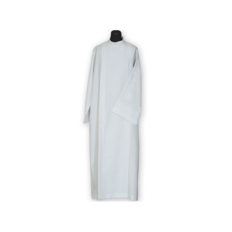 Aube sacerdotale attachée (laine d'élan)