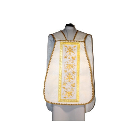 Chasuble romaine crème - IHS (54)