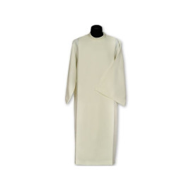 Priest alb wide elano-wool tabs
